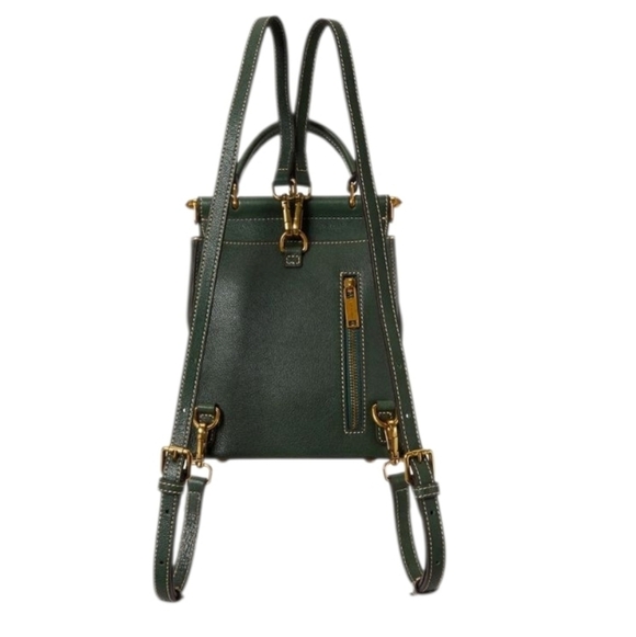 Bolvain The Françoise Backpack Deep Green Backpack/Hand Bag NWT main image 11